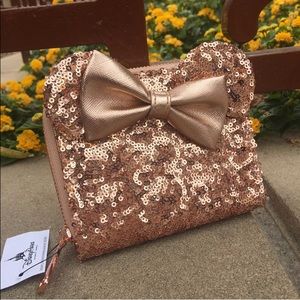 Disney Rose Gold Wallet